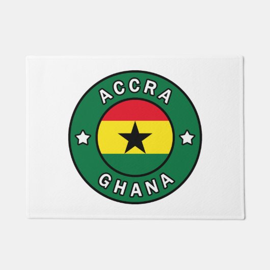 Accra Ghana Deurmat (Voorkant)