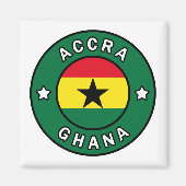 Accra Ghana Magneet (Voorkant)