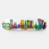 Accra Ghana Skyline Skateboard (Horizontaal)