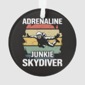 Accro à l'adrénaline parachutiste (dos)