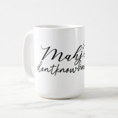 Accro au mug de Mahjong (Devant gauche)