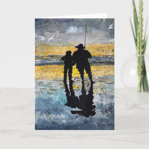 Accroché à un Moment © – Carte d'Art Fin