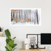 Accroché, affiche (Bureau à domicile)