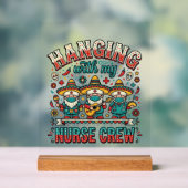 Accroché Avec Mon Équipe D'infirmières Fiesta T-Sh (Neutre)
