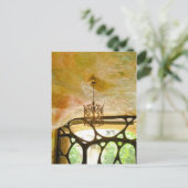 Accroché sur la carte postale (Debout devant)