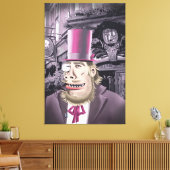 Accrochement avec l'impression de toile Hyde (Insitu(Salon))