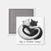 Accrocher un aimant pour chats amis (Recto/Verso)