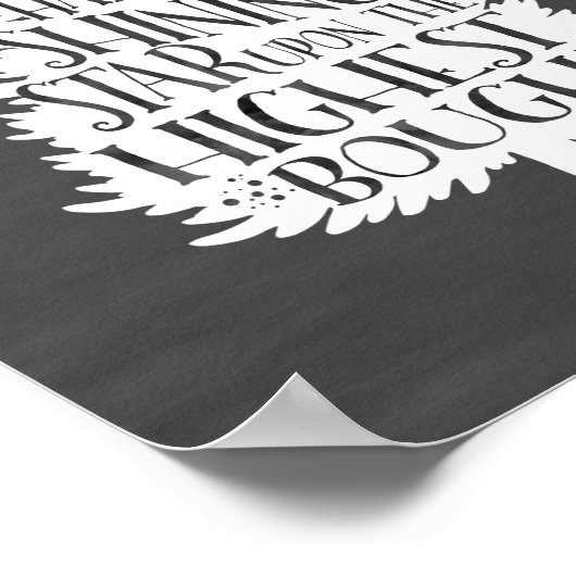 Accrocher un devis étoile brillant | Impression d' (Coin)