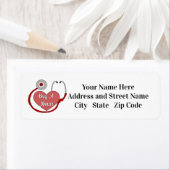 Accrocher Un Étiquette Infirmier (En situation)