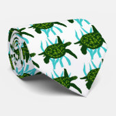 Accrochez-moi cravate de tortue de mer (Roulé)