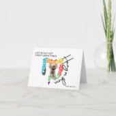 Accrochez-vous à la carte de note de tracé Colon (Devant)