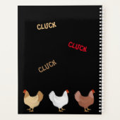 Accrochez-vous avec mes poulets dans mon Carnet de (Dos)