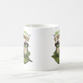 Accrochez-vous là, ça devient pire - Mug de grenou (Centre)