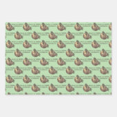 Accrochez-Y Les Feuilles De Papier D'Enveloppement (Devant)