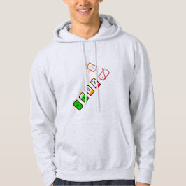 Accuduur - Retro White Edition Hoodie