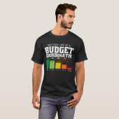 Accuduur van een budgetcoördinator t-shirt (Voorkant volledig)