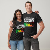 Accuduur van een software engineer t-shirt (Unisex)