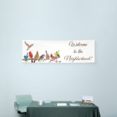 Accueil à la bannière de voisinage (Salon professionnel)