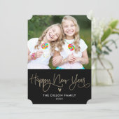 Accueil amusant COULEUR MODIFIABLE Carte photo du (Debout devant)