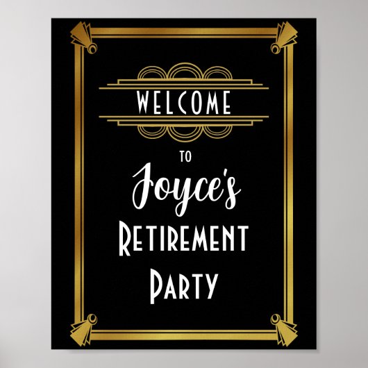 Accueil Art déco Poster créer votre propre affiche (Devant)