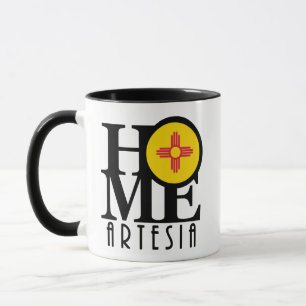 ACCUEIL Artesia, Nouveau-Mexique 11oz Mug