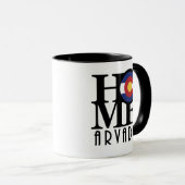 ACCUEIL Arvada Coloado 11oz Mug (Devant droit)