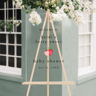Accueil Baby shower de filles douces Berry HEIDI