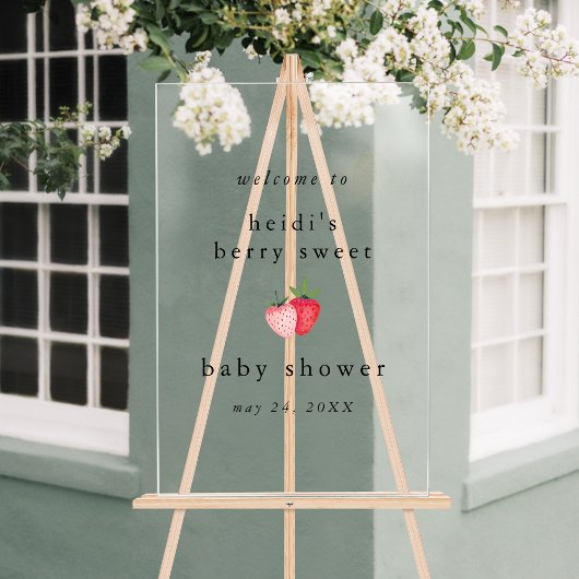 Accueil Baby shower de filles douces Berry HEIDI