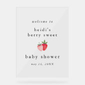 Accueil Baby shower de filles douces Berry HEIDI (Recto)