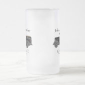 Accueil Bar Fun Moonshine Frosted Beer Glass Mug (Centre)