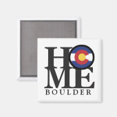 ACCUEIL Boulangerie Colorado Aimant 4x4" (Recto/Verso)