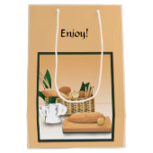 Accueil Boulangerie de pain cuit Sac cadeau (Dos)