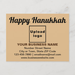 Accueil Business Hanoukka sur carte postale Brown 