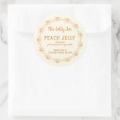 Accueil Canning Business Peach Jelly Étiquette ali (Sac)