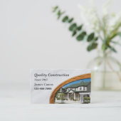 Accueil Carte de visite de rappel ou de constructi (Debout devant)