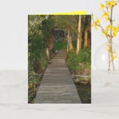 Accueil - Carte de voeux (Fleur jaune)