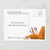 Accueil : Carte Florale "Glad You Came" (Dos)