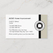 Accueil Cartes de visite d'amélioration (Dos)