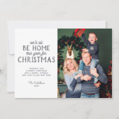 Accueil Cette année pour Noël | Carte photo de vac (Devant)