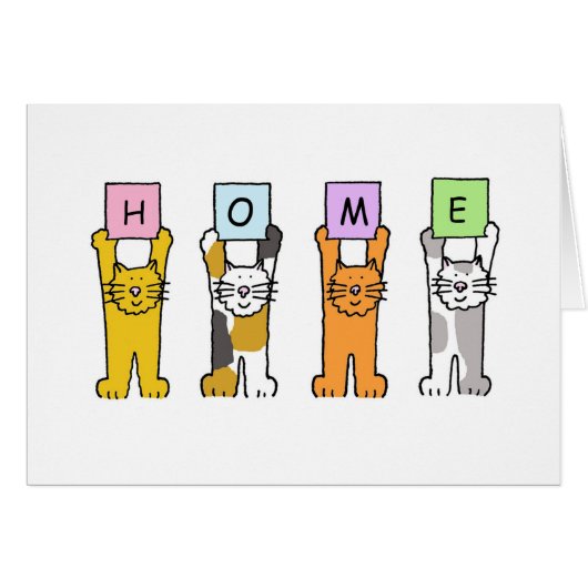 ACCUEIL Chats caricaturaux (Devant horizontal)