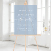 Accueil Chic Dusty Blue Wedding