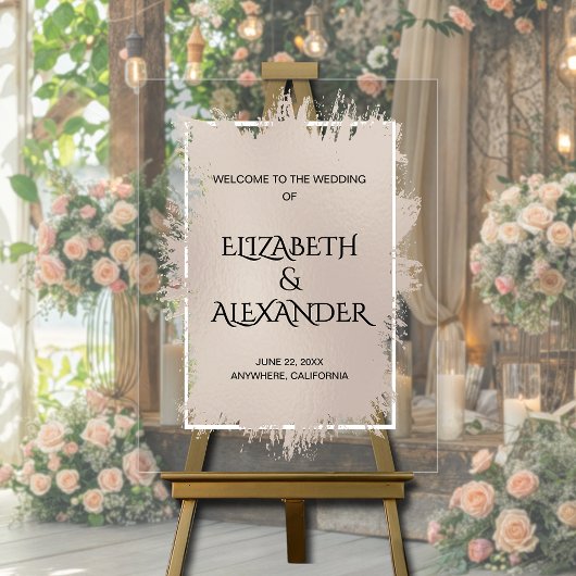 Accueil Chic Mariage de démarrage doux