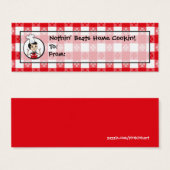 Accueil Cooker' Custom Gift Tags (Devant & derrière)