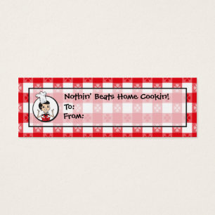 Accueil Cooker' Custom Gift Tags