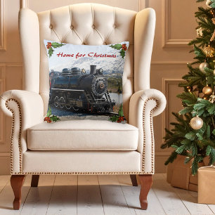Accueil dans le train pour le Coussin de Noël