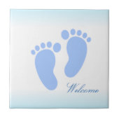 Accueil de bébé de carreau de céramique (Devant)