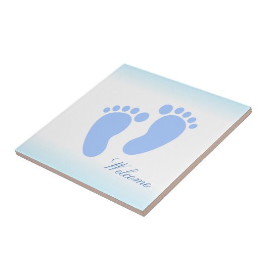 Accueil de bébé de carreau de céramique (Côté)