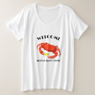 Accueil de fruits de mer modernes Crabe rouge Nom