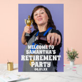 Accueil de la fête de retraite photo personnalisée (Mariage)