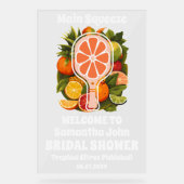 Accueil de la Fête des mariées de Pickleball de Ci (Recto)